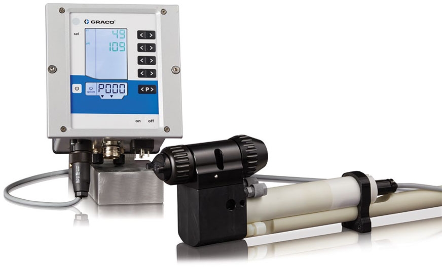 Zestaw automatycznego, elektrostatycznego pistoletu natryskowego ProXpc (pistolet plus sterownik).