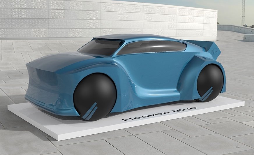 Nowe oprogramowanie PPG umożliwia tworzenie realistycznych symulacji wyglądu lakieru na karoserii z wykorzystaniem modeli 3D konkretnego pojazdu.