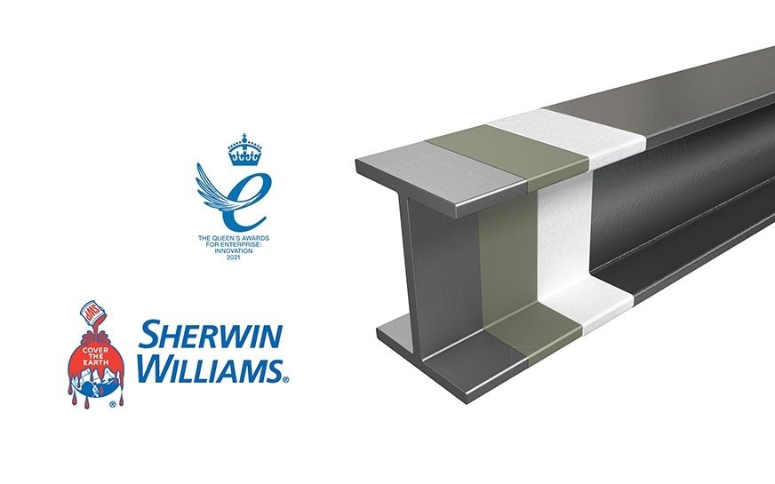 Pasywna powłoka przeciwpożarowa FIRETEX FX6002 firmy Sherwin-Williams zdobyła uznanie jury prestiżowej nagrody Queen’s Award for Enterprise.