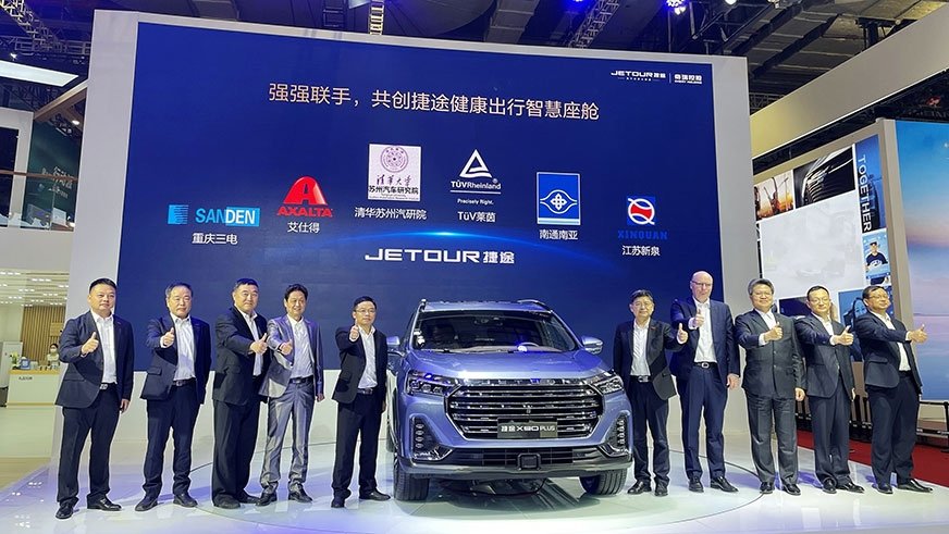 Podczas targów Auto Shanghai Axalta podpisała umowę z firmą JETOUR, w ramach której oba podmioty chcą wspólnie rozwijać ekologiczne technologie budowy pojazdów.