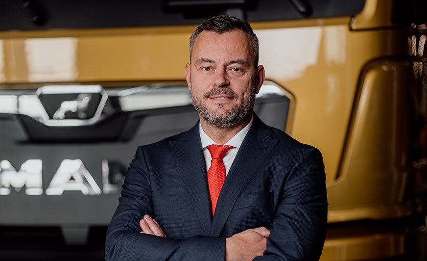 Fot. Dr Richard Slovák, nowy dyrektor zarządzający fabryki w Niepołomicach i prezes zarządu MAN Trucks sp. zo.o.