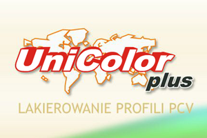 Unicolor Plus - lakierowanie profili PCV